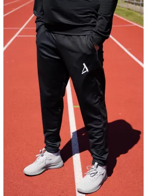 Pantaloni de trening funcționali premium unisex ALTISPORT VOJ/ALM013TEP01 NEGRU