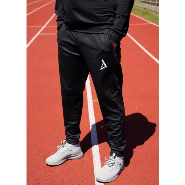  Pantaloni de trening funcționali premium unisex ALTISPORT VOJ/ALM013TEP01 NEGRU 