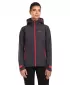 Jachetă softshell pentru femei KILPI RAVIA-W UL0124KI GRI ÎNCHIS