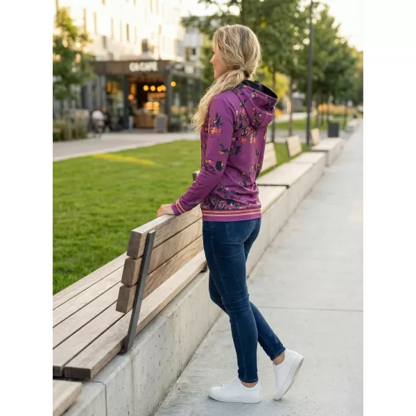  Hanorac premium pentru femei ALTISPORT VOJ/ALW024MI01 VIOLET 