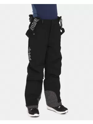 Pantaloni de schi pentru copii KILPI MIMAS-J UJ0401KI NEGRU
