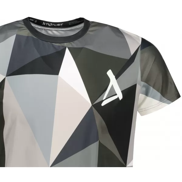  Tricou funcțional premium plus pentru bărbați ALTISPORT VOJ/ALM007TR02 GRI 