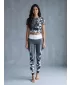 Jambiere lungi premium de damă ALTISPORT VOJ/ALW022LEG01 GRI