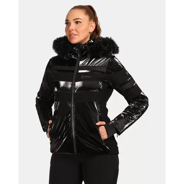  Jachetă de schi pentru femei KILPI DALILA-W UL0132KI NEGRU 