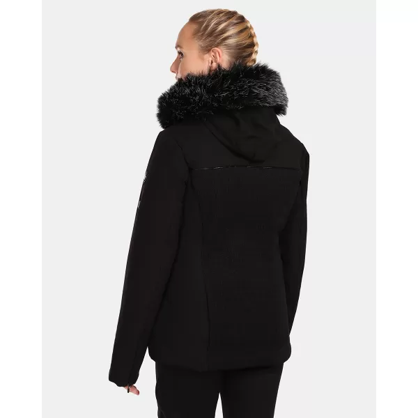  Jachetă de schi pentru femei KILPI EMILIN-W UL0110KI NEGRU 