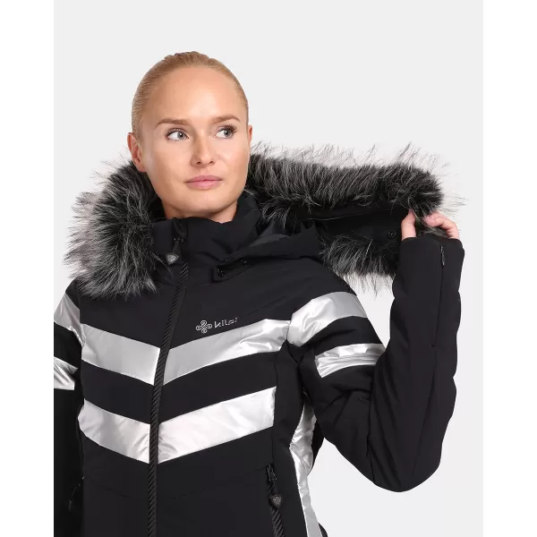  Jachetă de schi pentru femei KILPI LTD ASTER-W UL0141KI NEGRU 