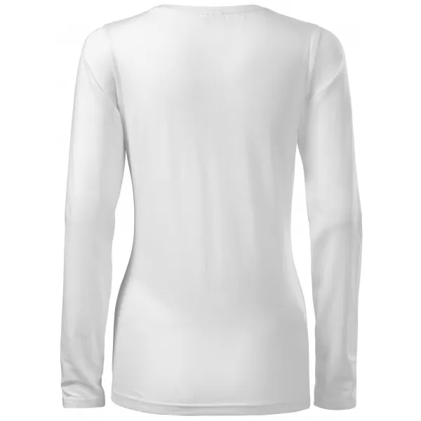  Tricou de damă cu mâneci lungi ALTISPORT NoPrint NP/ALW931 ALB 