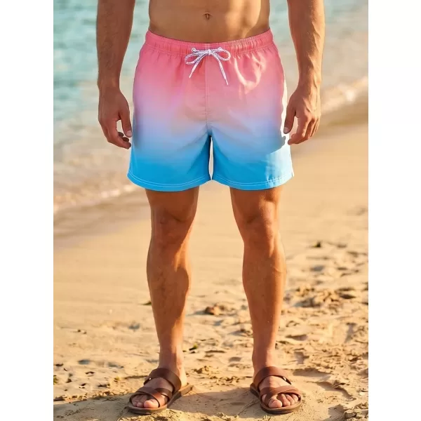  Pantaloni scurți de înot pentru bărbați SAM 73 DINO MS 816 OMBRE 