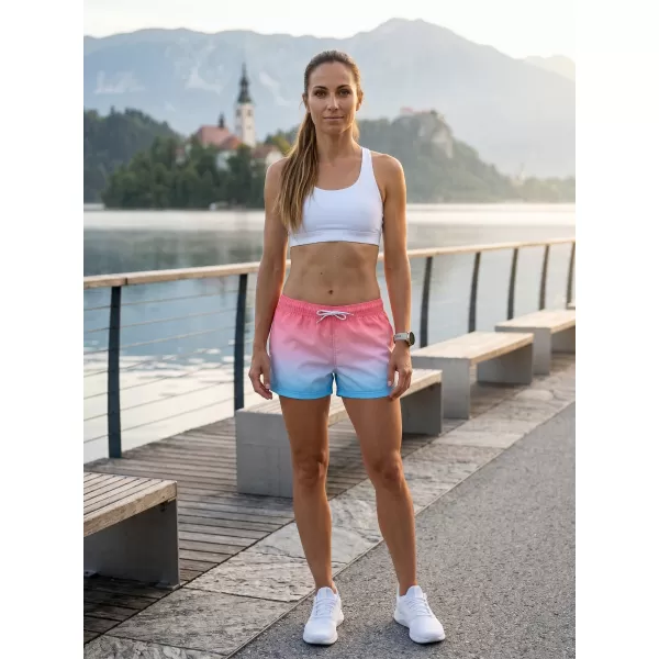  Pantaloni scurți de damă SAM 73 AZALEA WS 796 OMBRE 