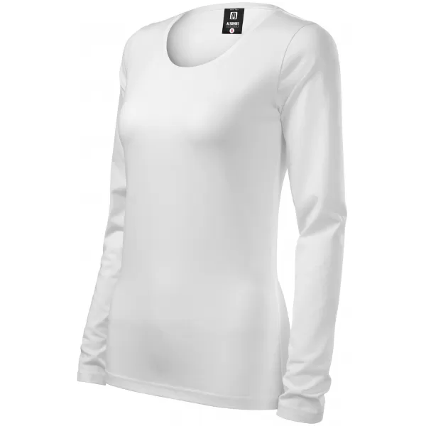  Tricou de damă cu mâneci lungi ALTISPORT NoPrint NP/ALW931 ALB 