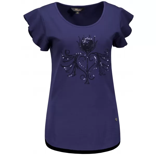  Tricou pentru femei KIXMI SAMMI ALBASTRU ÎNCHIS 
