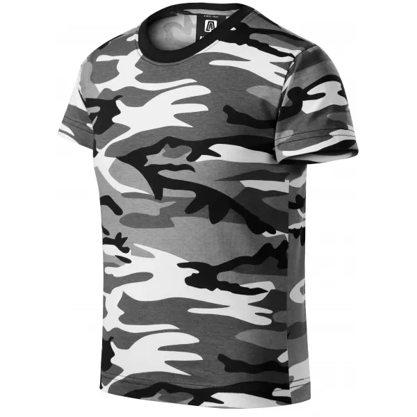  Tricou pentru copii ALTISPORT NoPrint NP/ALK941 GRI CAMUFLAJ 