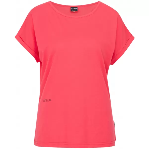  Tricou pentru femei SAM 73 CRISTINA WT 918 ZMEURA USOARA 