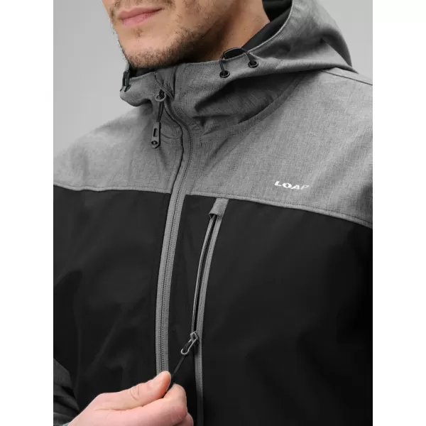  Jachetă softshell pentru bărbați LOAP LADAN SFM2401 GRI 