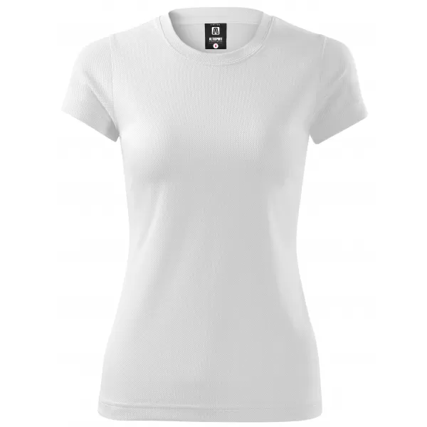  Tricou funcțional de damă ALTISPORT NoPrint NP/ALW041 ALB 