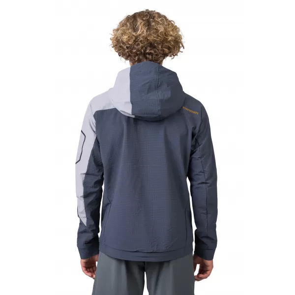  Jachetă pentru bărbați HANNAH AREN HOODY CERNEALĂ/PIELE DE RECHIN 