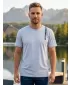Tricou pentru bărbați SAM 73 FABIO MT 842 GRI DESCHIS
