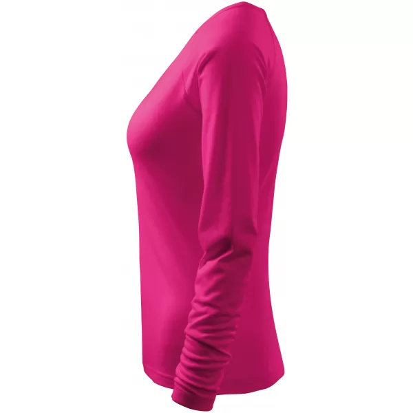  Tricou de damă cu mâneci lungi ALTISPORT NoPrint NP/ALW721 ZMEURĂ 