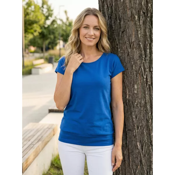  Tricou pentru femei ALTISPORT NoPrint NP/ALW021 ALBASTRU REGAL 