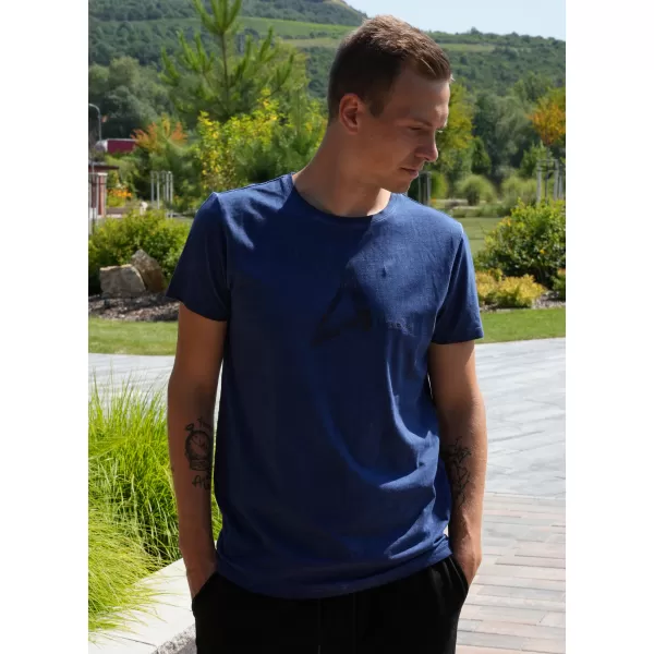  Tricou pentru bărbați ALTISPORT CADMAN ALBASTRU INCHIS 