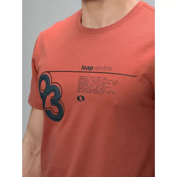  Tricou pentru bărbați LOAP BESNUR CLM2417 PORTOCALE 