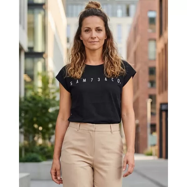 Tricou pentru femei SAM 73 OCTAVIA WT 921 NEGRU 