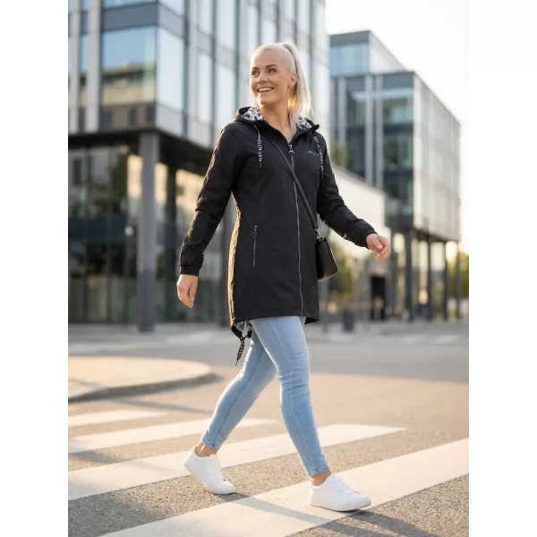  Geaca de dama ALTISPORT CHELSIE NEGRU 
