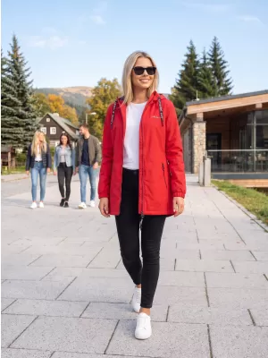 Geaca de dama ALTISPORT CHELSIE ROȘU