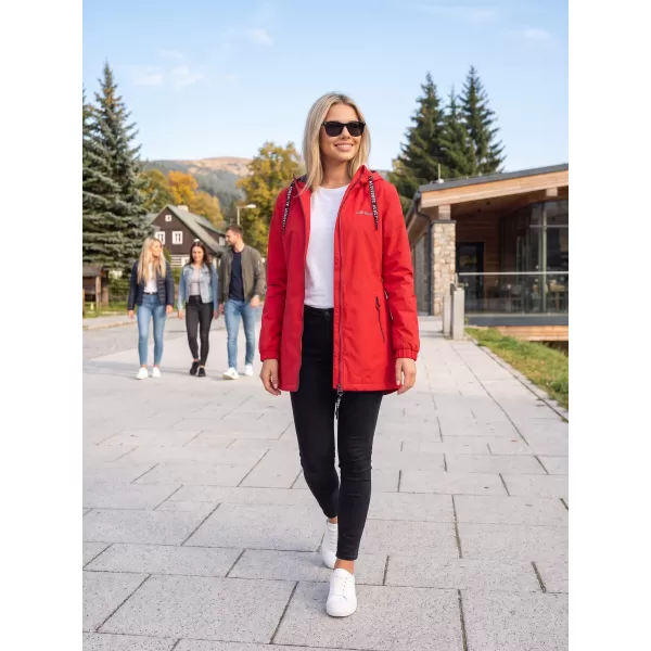  Geaca de dama ALTISPORT CHELSIE ROȘU 