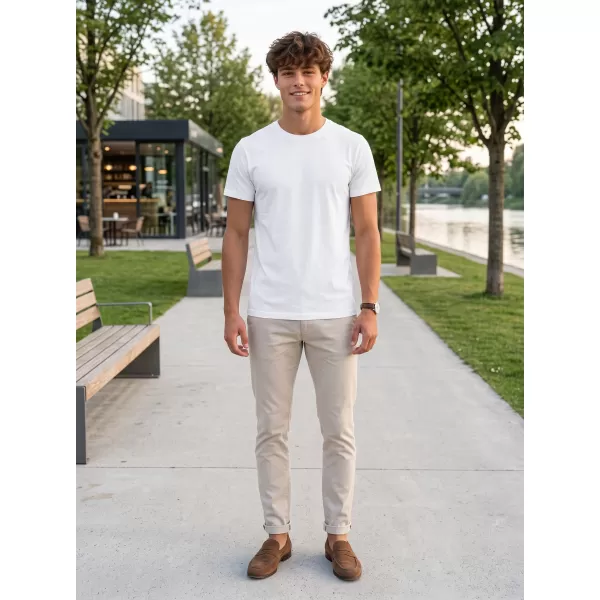  Tricou pentru bărbați ALTISPORT NoPrint NP/ALM921 ALB 