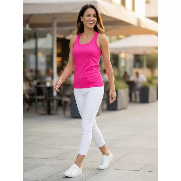  Maieu funcțional pentru femei ALTISPORT NoPrint NP/ALW761 ROZ NEON 
