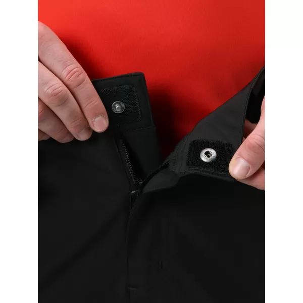  Pantaloni softshell pentru bărbați LOAP URZEK SFM2408 NEGRU 