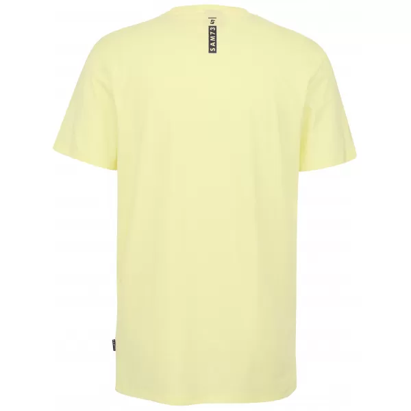  Tricou pentru bărbați SAM 73 FIDEL MT 844 GALBEN DESCHIS 
