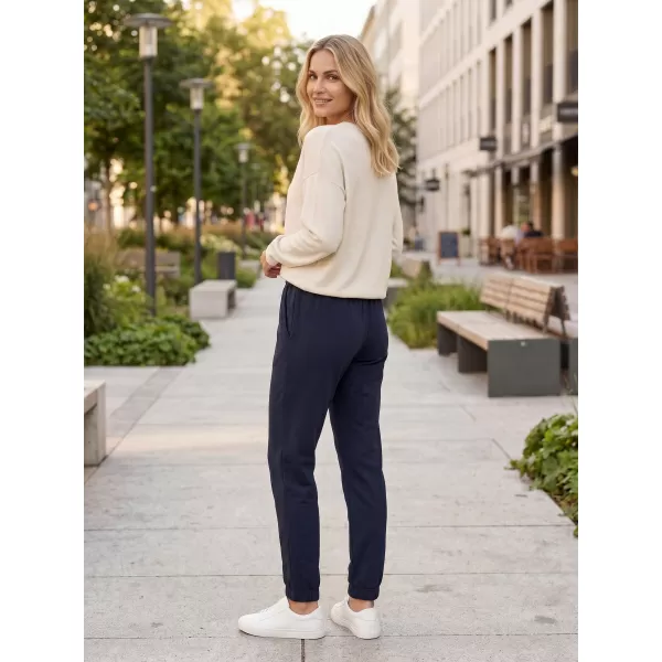  Pantaloni de trening pentru femei SAM 73 MAGDALENA WK 808 ALBASTRU ÎNCHIS 