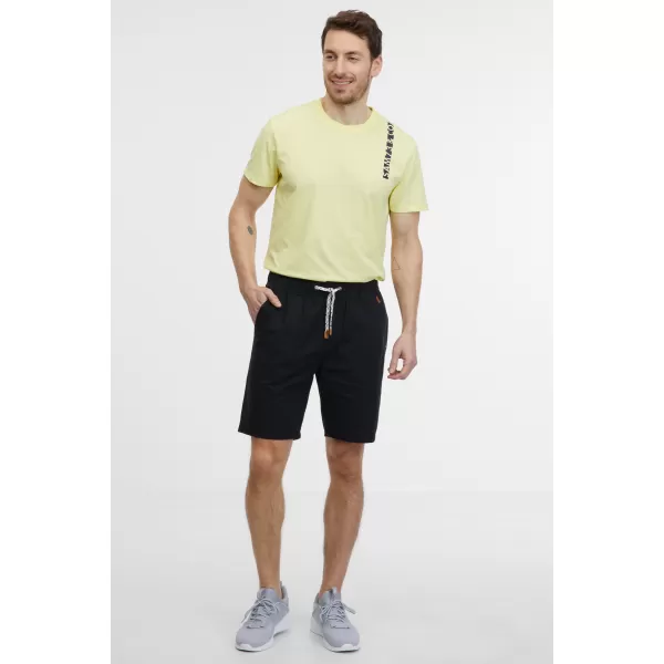  Pantaloni scurți pentru bărbați SAM 73 CARLOS MS 813 NEGRU 