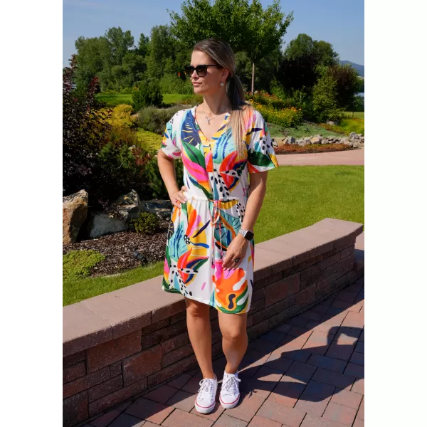  Rochie KIXMI SANDIE ALB 