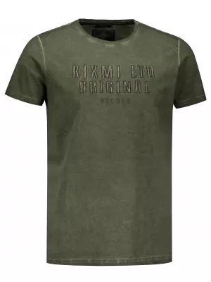 Tricou pentru bărbați KIXMI SALEM KAKI