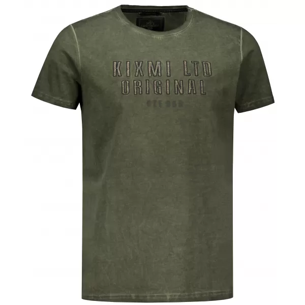  Tricou pentru bărbați KIXMI SALEM KAKI 
