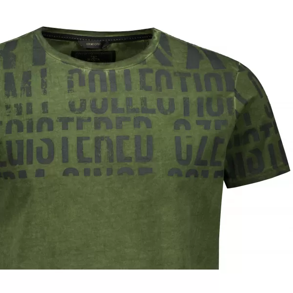  Tricou pentru bărbați KIXMI SENON MILITAR 