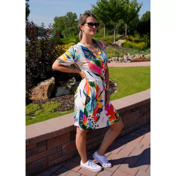  Rochie KIXMI SANDIE ALB 