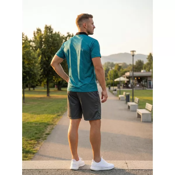 Pantaloni scurți funcționali premium pentru bărbați ALTISPORT VOJ/ALM013KRA01 GRI 