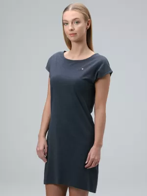 Rochie LOAP AUDANA CLW2436 ALBASTRU ÎNCHIS