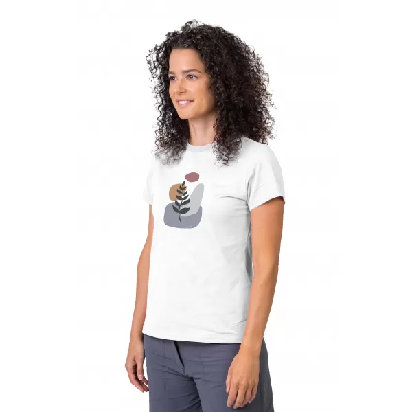  Tricou pentru femei HANNAH ARIA ALB 