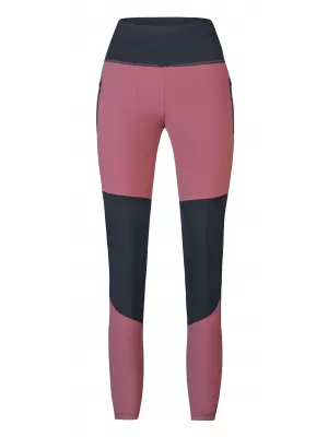 Jambiere de exterior pentru femei HANNAH ELISA PRO ANTRACIT/ROAN ROUGE
