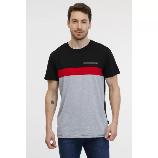  Tricou pentru bărbați SAM 73 ERNESTO MT 840 GRI DESCHIS 