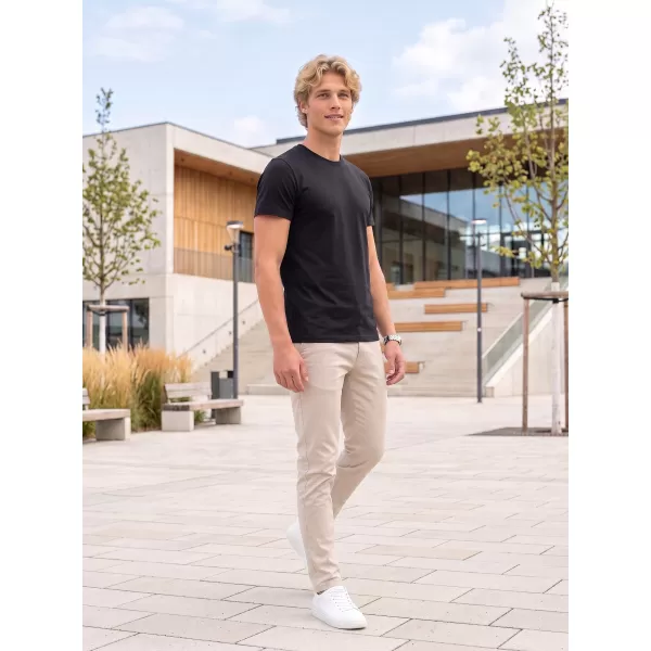  Tricou pentru bărbați ALTISPORT NoPrint NP/ALM921 NEGRU 