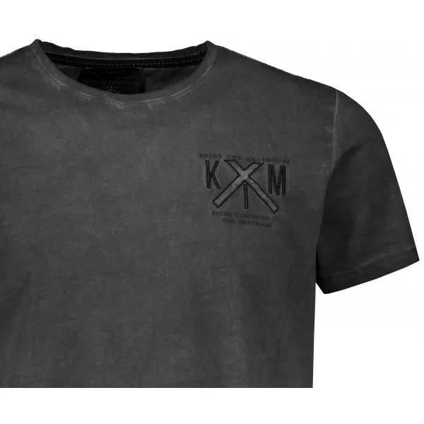  Tricou pentru bărbați KIXMI SOREN GRI INCHIS 