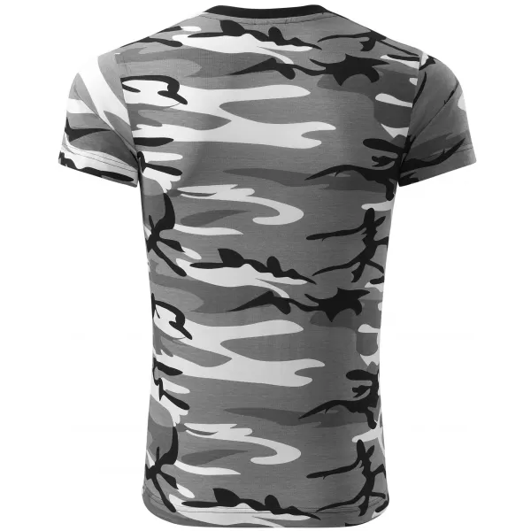  Tricou pentru bărbați ALTISPORT NoPrint NP/ALM441 GRI CAMUFLAJ 