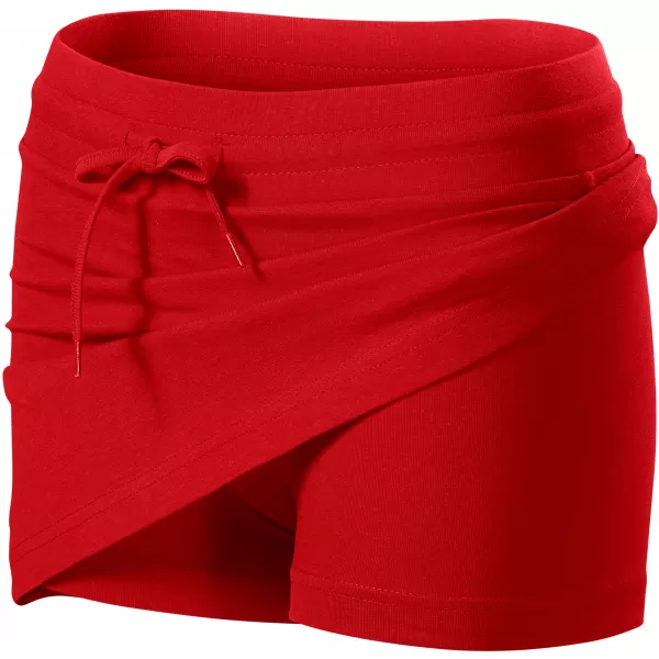  Fusta de dama cu pantaloni scurti ALTISPORT NoPrint NP/ALW406 ROȘU 