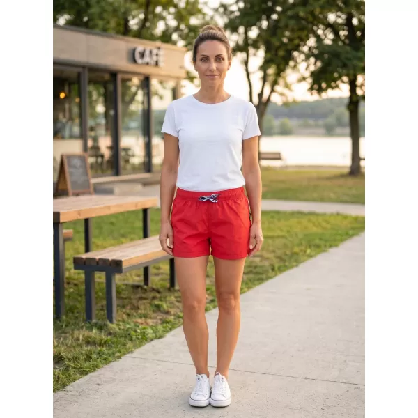 Pantaloni scurți de damă SAM 73 AVRIL WS 795 ROŞU 